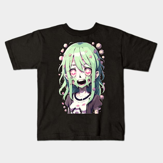 Loli Zombie Kids T-Shirt by DeathAnarchy